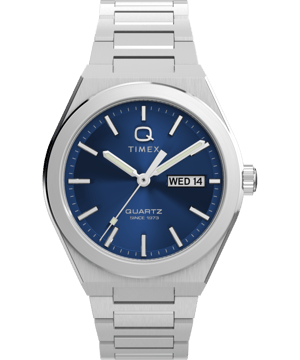 Timex Continental Heren Horloge Zilverkleurig TW2Y25100