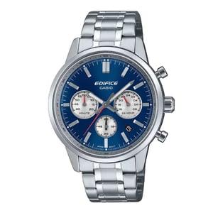 Casio Edifice Heren Horloge Zilverkleurig EFR-575D-2AEF