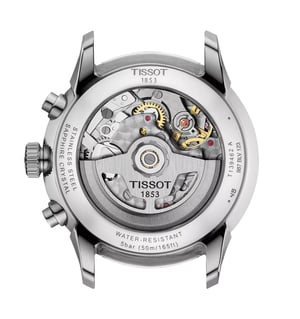 Tissot Chemin Des Tourelles Heren Horloge Zilverkleurig T1394621103800