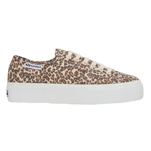 Superga Dames/Dames 3740 Leggera schoenen met luipaardprint (Luipaard/Avorio)