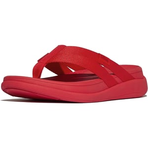 Fitflop F-Mode Go Polyester Dames Rode Sandalen