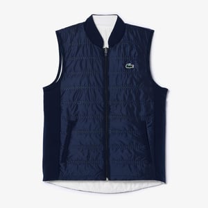 Dames Lacoste golfgilet in marineblauw