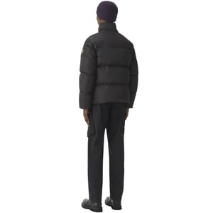 Belstaff Grid Paxton Zwarte Donsjas