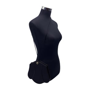 Vintage stoffen schoudertas van Yves Saint Laurent
