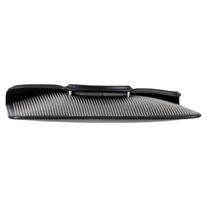 Alexander McQueen Studded Heroine Plat Pouch in Zwart Leer