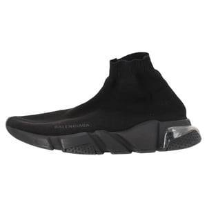 Balenciaga Speed Sneakers in Zwarte Polyester