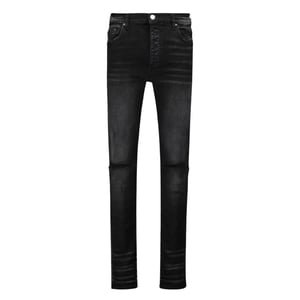 Amiri Slash Verouderde Zwarte Jeans