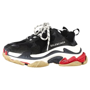 Balenciaga Triple S sneakers in zwart polyester