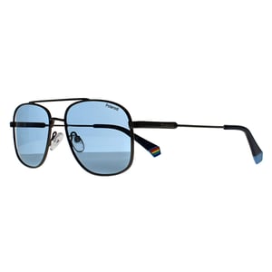 Polaroid Aviator Heren Ruthenium Blauw Gepolariseerd PLD 6235/S/X