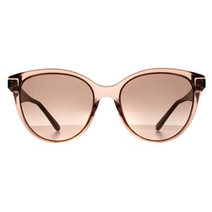 Salvatore Ferragamo Cat Eye Womens Crystal Sand Rose Grey SF1073S