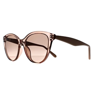 Salvatore Ferragamo Cat Eye Womens Crystal Sand Rose Grey SF1073S