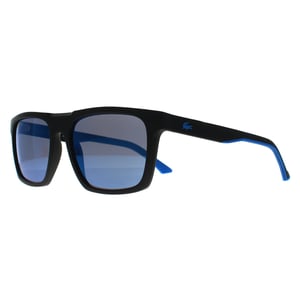 Lacoste Rechthoek Heren Mat Zwart Blauw L957S