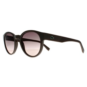 Lacoste Ronde Dames Transparant Lichtgrijs Taupe Nude Kleurverloop L6000S