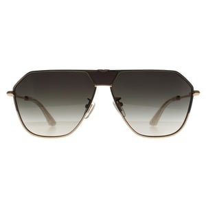 Police Aviator Heren Glimmend Roze Goud Rook Grijs Gradiënt SPLL89 Horizon 8