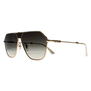 Police Aviator Heren Glimmend Roze Goud Rook Grijs Gradiënt SPLL89 Horizon 8