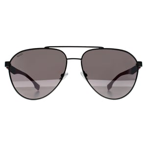 Hugo Boss Aviator Heren Ruthenium Rood Grijs BOSS 1485/S