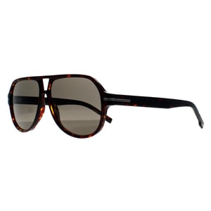Hugo Boss Aviator Heren Donker Havana Grijs BOSS 1507/S