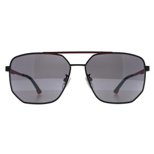 Police Aviator Heren Semi Mat Grijs Rook Spiegel SPLB36 Synth 1
