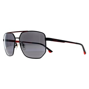 Police Aviator Heren Semi Mat Grijs Rook Spiegel SPLB36 Synth 1