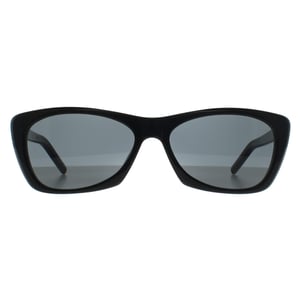 Saint Laurent Rechthoek Dames Glimmend Zwart Grijs SL 613
