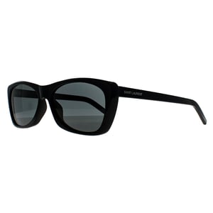 Saint Laurent Rechthoek Dames Glimmend Zwart Grijs SL 613