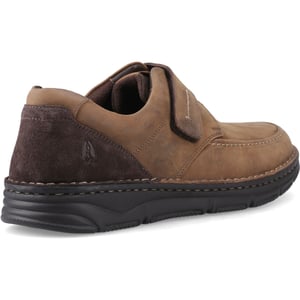 Hush Puppies Forde Klittenbandschoenen van Leer voor Mannen in Tan