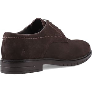 Hush Puppies Sterling Suède Leren Chocolade Veterschoenen voor Heren