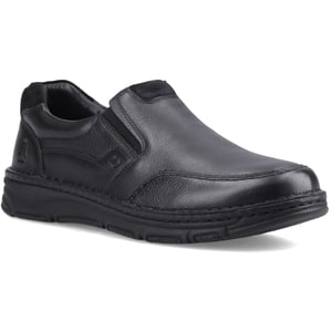 Hush Puppies Franco Instapleren Herenschoenen in Zwart