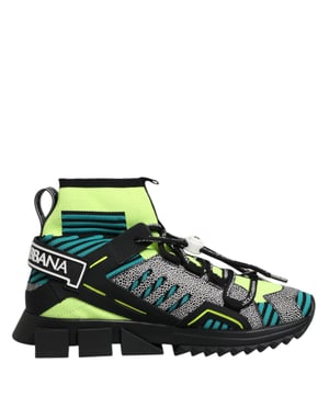Dolce & Gabbana Multicolor Sorrento Sokken Heren Sneakers Schoenen