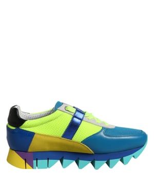 Dolce & Gabbana Multicolor Leren Lage Sneakers voor Heren