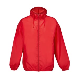 SOLS Unisex Volwassen Shield Winddichte Jas (Rood)