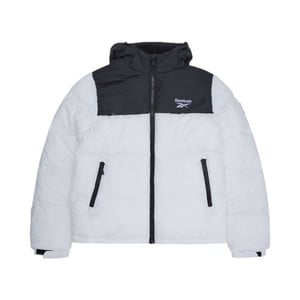 Reebok Mannen RB1569 Gevoerde Jas (Wit)