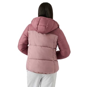 Reebok Dames Sherpa Reversible Puffer Jacket (Dusty Rose)
