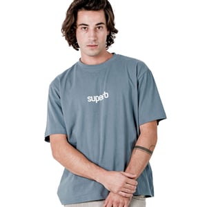 Heren Oversized Katoenen Korte Mouwen T-Shirt Little Core Puffy SPRB3500
