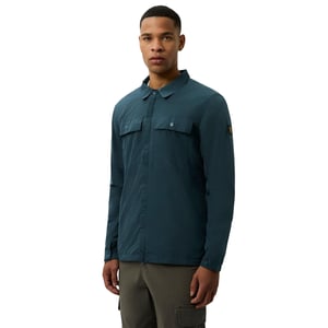 Patrick Mens Jackson Overhemd (Donkerblauw)