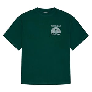 Ellesse Heren Club Di Corsa T-Shirt (Donkergroen)