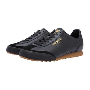 Patrick Leren heren Villan Trainers (Zwart)