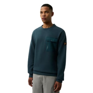 Patrick Mens Archie Crew Neck Sweatshirt (Donkerblauw)