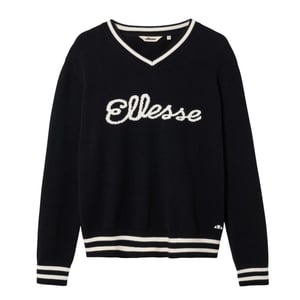 Ellesse Heren Giocios Gebreid Sweater Top (Zwart)