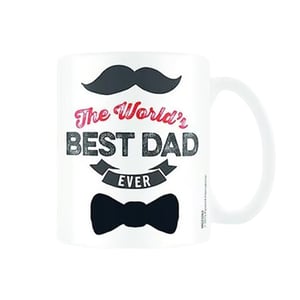 Floso De Beste Papa Ter Wereld 315ml Mok (Wit)