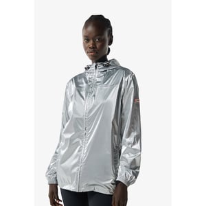 Hunter Hunter Pakkbare Unisex Volwassenen Zilveren Regenjas