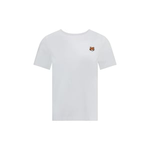 Maison Kitsuné Witte Katoenen T-Shirt
