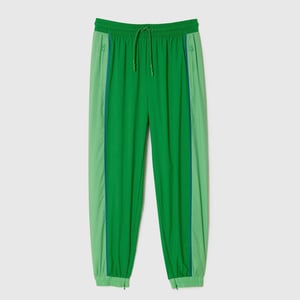 Lacoste damesjoggingbroek met normale pasvorm in groen