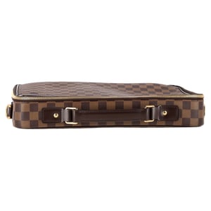 Louis Vuitton Porte Ordinateur Sabana Damier-laptoptas van bruin gecoat canvas