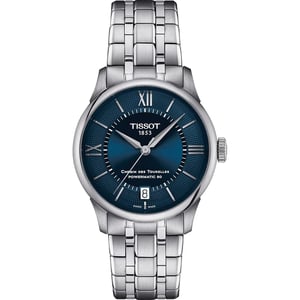 Tissot Chemin Des Tourelles Powermatic 80 Dames Horloge Zilverkleurig T1392071104800