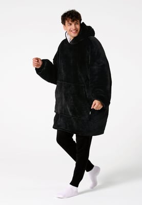 "Pure Black" Knuffeltrui Huggie