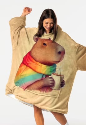 "Autumn Capybara fm" Knuffeltrui Huggie