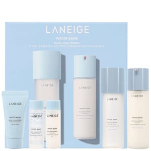 Laneige Water Bank Blue Hyaluronic 2-stappen essentiële set voor de gecombineerde tot vette huid