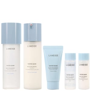 Laneige Water Bank Blue Hyaluronic 2-stappen essentiële set voor de gecombineerde tot vette huid