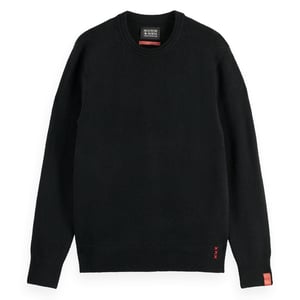 Scotch & Soda Zachte Brei Regular Fit Ronde Hals Trui